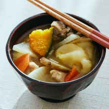 お味噌のすいとん汁
