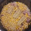夏に食べたい◎とうもろこしとベーコンの簡単炊き込みごはんの工程3