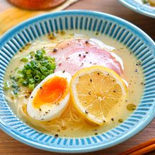 【本格鶏だしの塩レモンそうめん】簡単なのにスープが本格的！