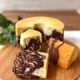 オイルの代わりは水でOKノンオイルチョコバナナシフォンケーキ