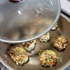 豚こまでお好み焼きつくねの工程5
