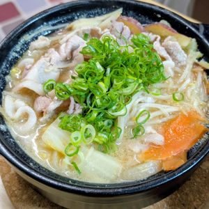 まゆのの作ってみた!投稿(体ポカポカ『根菜たっぷり味噌生姜鍋』)
