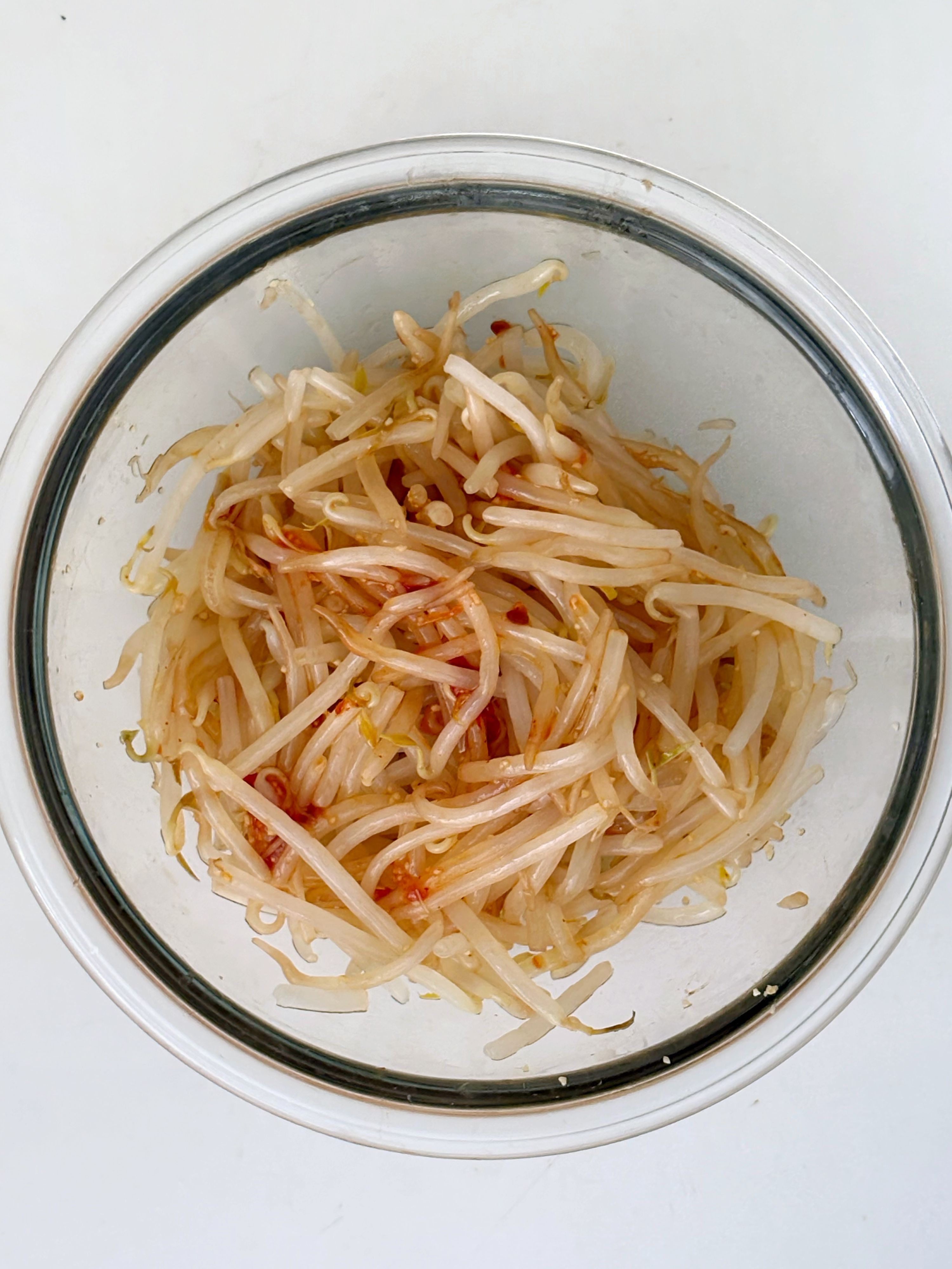 もやしのピリ辛ガーリック和え］爆速！2Step！すぐできる | レシピ