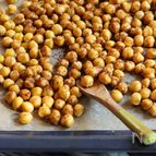 【ひよこ豆のスパイシースナック】カリッと仕上げるコツあり