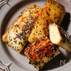 食パンで簡単に！
大学芋パイ