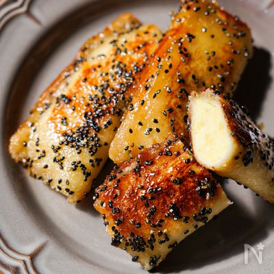 食パンで簡単に!
大学芋パイ