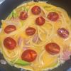 本場イタリアの味♪スパゲッティ入りフリッタータの工程3