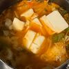 お肉無し！サムジャンで作るキムチスープの工程3
