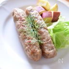 自家製セージの手作りソーセージ