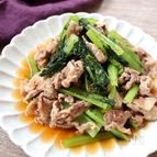【旨味たっぷり】豚肉と小松菜の中華炒め煮
