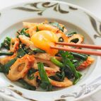 レンジで完結＆切って和えるだけ！『にらとちくわのナムル』