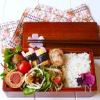 鯛入りまめかま(赤)の玉子サンドと、いちまさ弁当