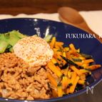 豚ひき肉とかぼちゃの甘辛丼