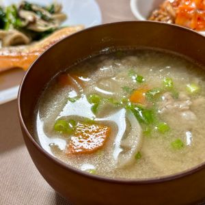 えみりんの作ってみた!投稿(【我が家の豚汁】旨い!旨すぎる!!と大絶賛♪男子におすすめ♡)