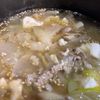 えみりんの作ってみた!投稿(豚バラ豆腐のネギ塩スープ【#塩ラーメン風 #おかずスープ】)