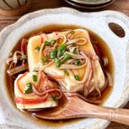 【お豆腐のカニカマ中華あんかけ】とろ〜り美味しい！
