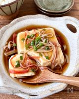 【お豆腐のカニカマ中華あんかけ】とろ〜り美味しい！