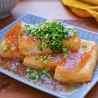 たっぷりおろしが高ポイント！『みぞれあんかけ揚げ出し豆腐』