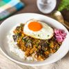 ごろっとなすがおいしい♪【なすのドライカレー】