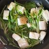 材料ふたつで副菜！《水菜とはんぺんのガーリックバター炒め》の工程4