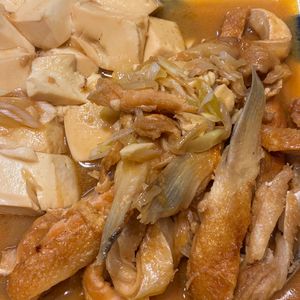くだもの大好き🧡の作ってみた!投稿(鮭はらすと豆腐のぴり辛煮 )