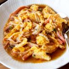『カニカマで☆カニ玉あんかけ』お手軽♪子どもも喜ぶ♪丼にも！