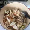 【豚バラ大根と白菜の辛味スープ】うま辛腸活だしスープの工程3