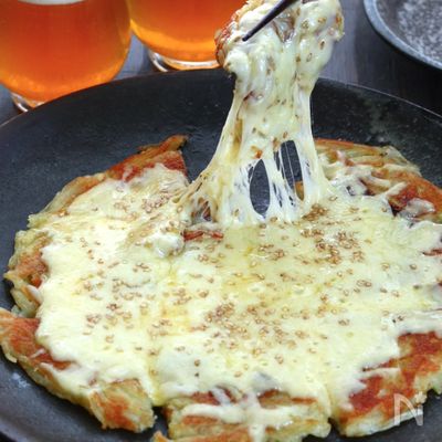 【じゃがいもチーズチヂミ】小麦粉不使用