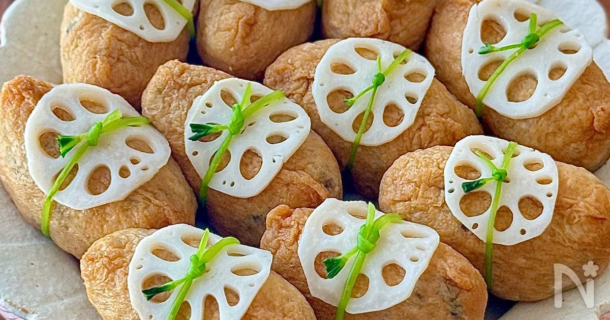 おめかしいなり寿司・ハレの日やおもてなしにも🌸