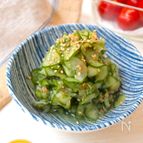 【さっぱり副菜】きゅうりの梅大葉りんご酢和え