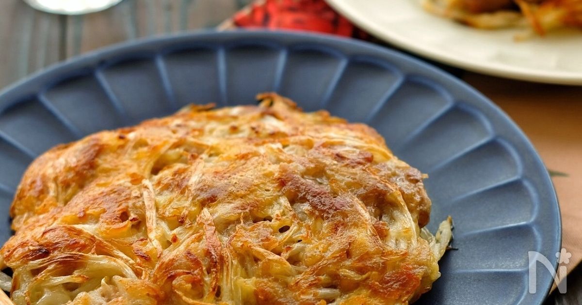 ＊豚こまもやしチーズお焼き＊小麦粉不要！卵不要！