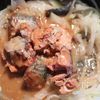SABA(さば)缶でストロガノフの工程2
