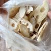 お箸が止まらない♪揚げない【れんこんとごぼうの甘辛チップ】の工程2
