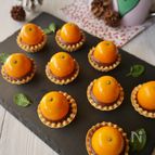 丸ごときんかんのチョコムースタルト