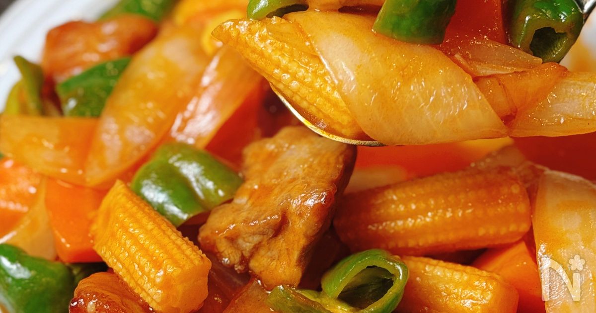 【豚ヒレのやわらか酢豚】ワンパンでラクうま中華！
