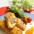 まるごとソーセージのお野菜コロッケ