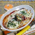 茄子のチーズトマトソース焼き