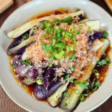 【とろとろ茄子のわさポン】レンジ調理で、5分あればできる♪