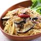 味付けこれ一つ！毎日食べたくなる！ベーコンとなすのパスタ