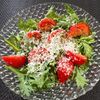 楽ラク手抜キッチン🐶🐾の作ってみた!投稿(シンプルでおいしい♩春菊とトマトのチーズサラダ)