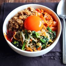 【レンジで完成！お手軽ビビンバ】子供も大好き！栄養満点♡