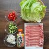 かぶりつきたい美味しさ！冷しゃぶのレタス包みの工程1