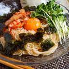 【10分アレンジそうめん】ピリ辛×冷たい韓国風混ぜそうめん