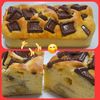 サトちゃんの作ってみた!投稿(トースターで簡単!HMでまるごとバナナのチョコパウンドケーキ)