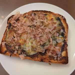 たりおの作ってみた!投稿(のり佃煮で和トースト)