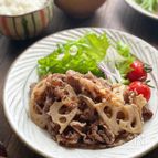 ご飯がすすむ！牛肉とれんこんのおかかしぐれ煮