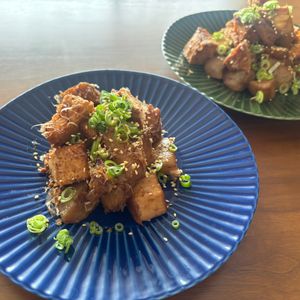 こむぎの作ってみた!投稿(味しみ!甘辛♡ちぎり厚揚げこんにゃく【#低糖質#ダイエット】)