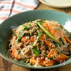レンジで1発！【甘辛そぼろチャプチェ】味付けひとつ♪