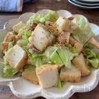 厚揚げとキャベツ【ひき肉味噌炒め】