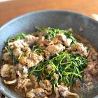 ご飯3杯いける豚こま豆苗炒め【10分飯】